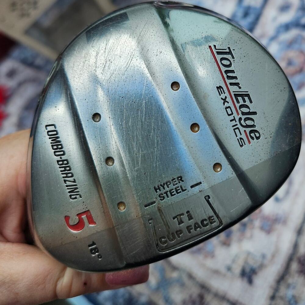 Tour Edge Exotics Combo-Brazing Fairway 5-Wood 18 degrees Golf Club JJE